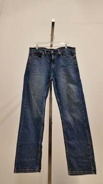 Levi's 505 Regular Fit Men's Jeans - 36x32 - Medium Wash Blue - Straight Leg